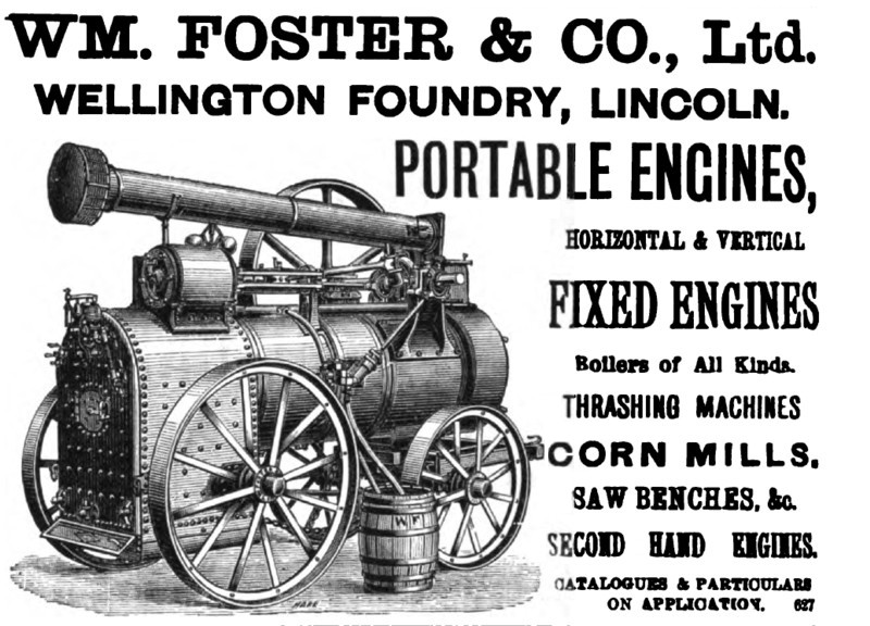 William Foster Co Ltd 1895 Ad William Foster Co Ltd