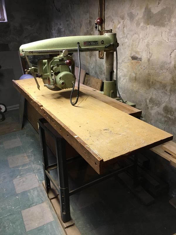 VINTAGE DEWALT AMF MBF RADIAL ARM SAW IN GREAT CON US 600.00 (CHERRY
