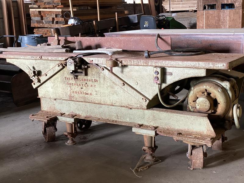 F. R. Clement Co. jointer US 1,000.00 (Ottawa, IL