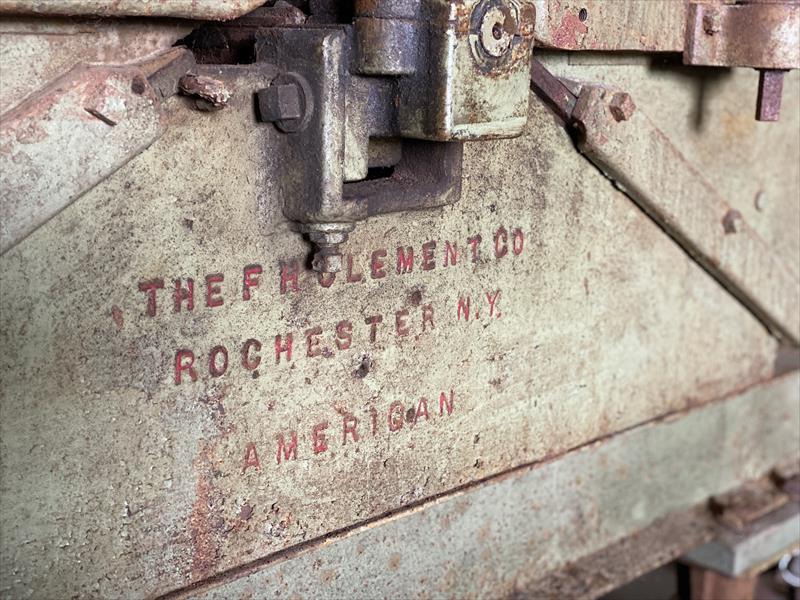 F. R. Clement Co. jointer US 1,000.00 (Ottawa, IL