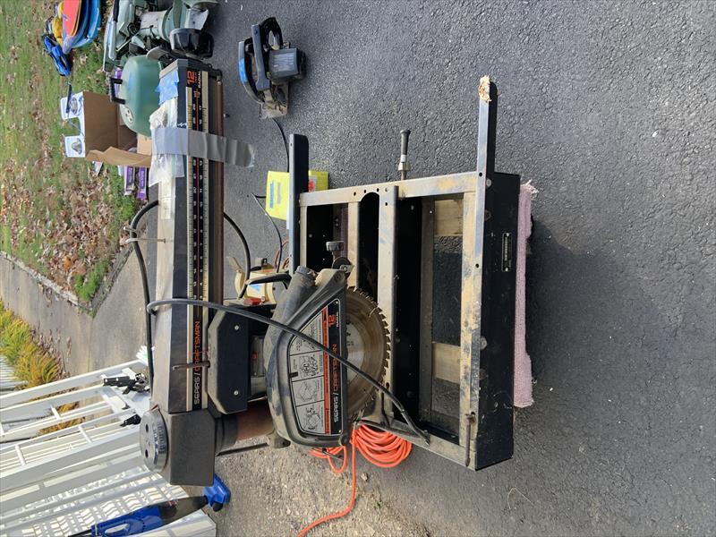 12” Craftsman Radial Arm Saw w/dust collection sys US 200.00 (Abington, PA