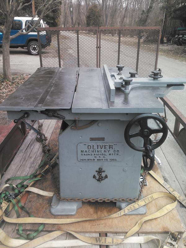 Oliver Dual Arbor Table Saw US 1,000.00 (Worton, MD