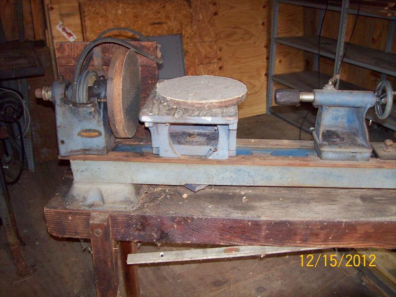 Circa 1936 Craftsman Wood Lathe US 125.00 (Lewistown, PA