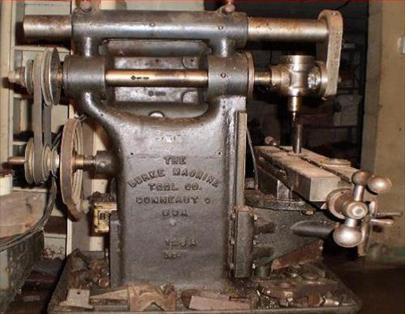 Burke No. 4 Milling Machine US 400.00 (Mentor, OH