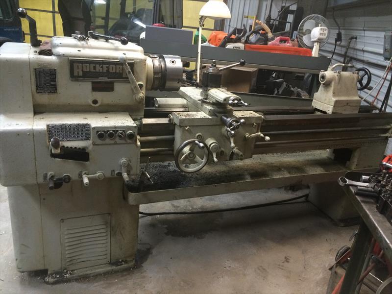 Rockford Economy Lathe Us 350000 Postville Iowa