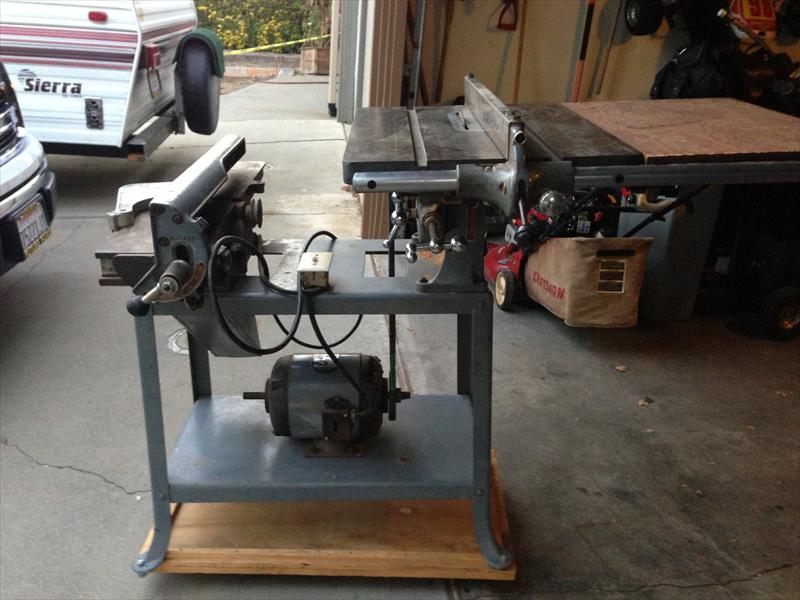 1945 delta combo table saw planer/joiner US 400.00 (Woodland