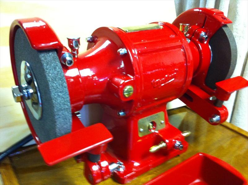 VAN DORN 8" BENCH GRINDER, 1938(?) US 3,790.00 (WINFIELD, IL