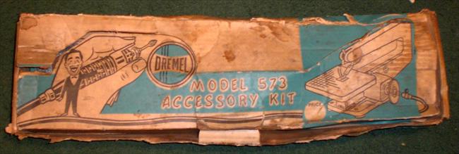 Comments: Model 573 accessory kit: includes flexshaft, sanding disk 