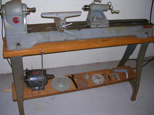 Rockwell delta outlet lathe