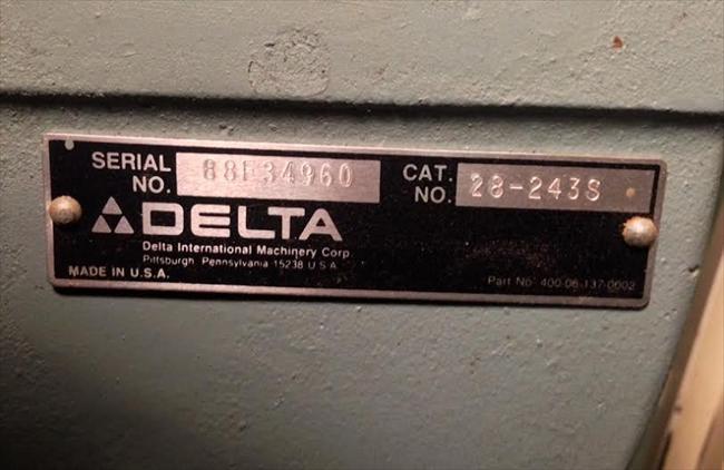 thumbnail image 2 of Blue Max Band Saw Tires & Thrust Bearings For Delta 28-243S – 2 Bearings + Tires, USA Made 2 of 5
