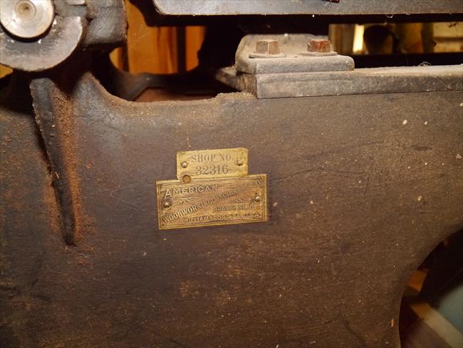 Photo Index - American Wood Working Machinery Co. - Model ...