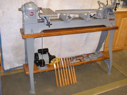 lathe delta wood 1460 woodworking vintagemachinery milwaukee tools storage accessories parts rockwell manufacturing machine turning