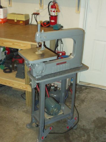 Delta scroll on sale saw stand